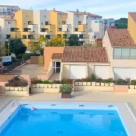 Cap D'agde F3 Belle Vue Port Avec Garage Piscine Climatisation Apartment