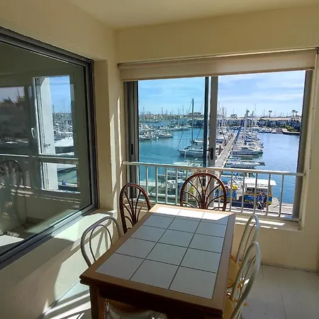 Cap D'agde F3 Belle Vue Port Avec Garage Piscine Climatisation Apartament Agde