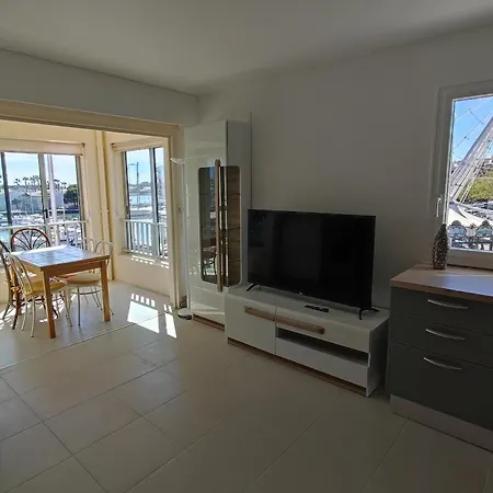 Cap D'agde F3 Belle Vue Port Avec Garage Piscine Climatisation Apartament Agde