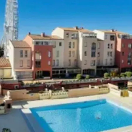 Apartament Cap D'agde F3 Belle Vue Port Avec Garage Piscine Climatisation