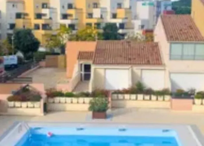 Cap D'agde F3 Belle Vue Port Avec Garage Piscine Climatisation Appartamento